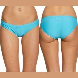 NWD $36 Nike Core‎ Solid Brief Bikini Bottoms in Chlorine Blue [ SZ Large ]